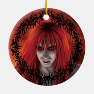 Sorprendente ornamento de cerámica Demon Boy