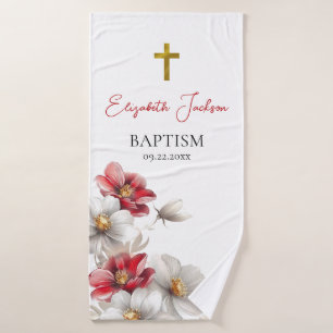 Sorprendente regalo de bautismo ortodoxo de flores