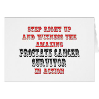 Sorprendente superviviente del cáncer de próstata