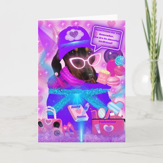 Sorprendente tarjeta de felicitación de novia (Anverso)