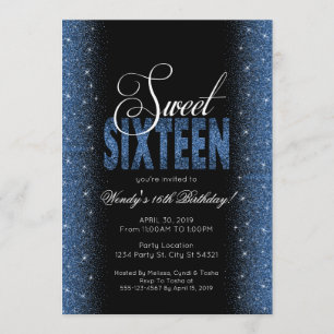 Sorprendentes invitaciones para fiestas Sapphire B
