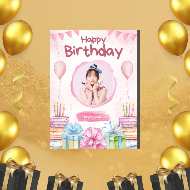 sorprenderla, tarjetas de cumpleaños (Subido por el creador)