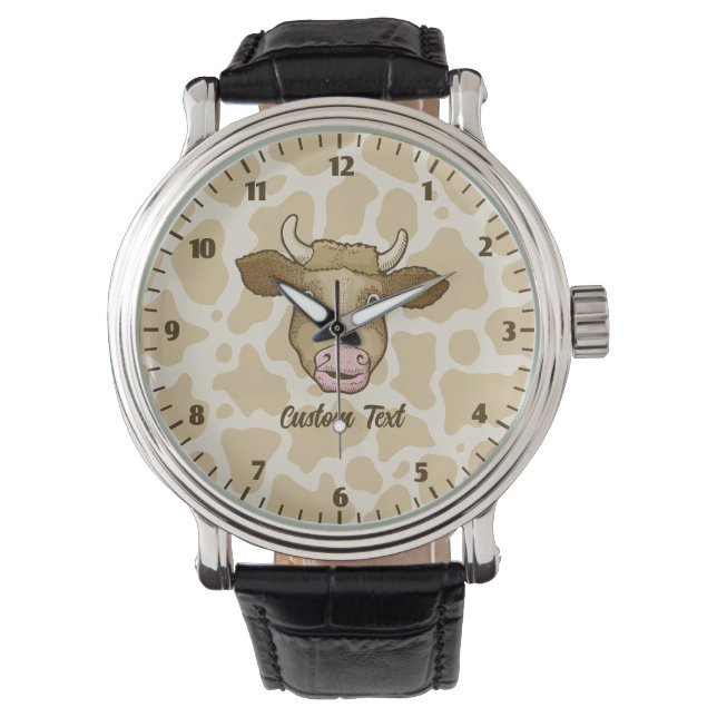 Sorprendido reloj de vaca (Anverso)