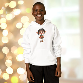 Sorprendidos Navidades Chicas de Elf Boy's Hoodie