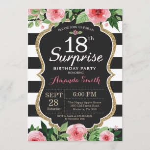 Sorpresa 18.ª Invitación a Mujeres. Floral