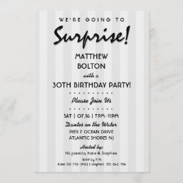 ¡SORPRESA! 30.ª o cualquier otra invitación de fie