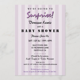 Sorpresa Baby Shower Invitación neutral de género