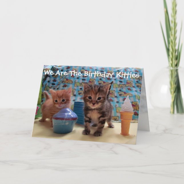 Sorpresa de Ivy y y Parker - Tarjeta de cumpleaños (Anverso)