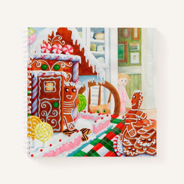 SORPRESA DE PAN DE JENGIBRE Cuaderno en espiral de (Anverso)