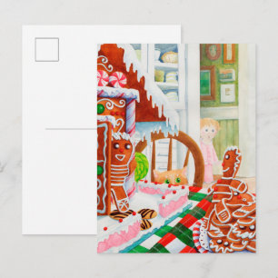 SORPRESA DE PAN DE JENGIBRE Tarjeta postal