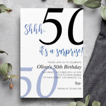 Sorpresa Invitación a Cumpleaños Cualquier Edad