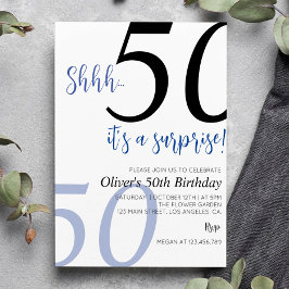 Sorpresa Invitación a Cumpleaños Cualquier Edad