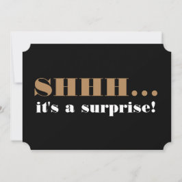 Sorpresa Invitación a la fiesta de cumpleaños por 