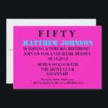 Sorpresa Invitación a los 50 Años<br><div class="desc">POR FAVOR, CONTACTE CONMIGO SI NECESITAS AYUDA CON ESTA PLANTILLA. ¡Hola! Gracias por visitar Donna Gotlib Designs y ver todo lo que tenemos que ofrecer. Sé que tienes opciones cuando estás comprando y te gustaría saber que aprecio tu negocio. Mira otros artículos que he creado y leo a continuación para...</div>