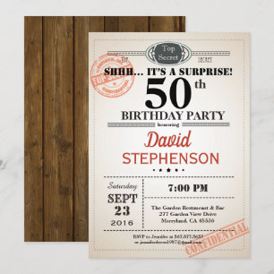 Sorpresa, invitación para fiestas de cumpleaños nú