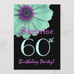 SORPRESA Plantilla de cumpleaños número 60 Daisy m