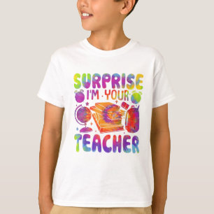 Sorpresa Soy Tu Maestro Hoy Camiseta Divertida Tie