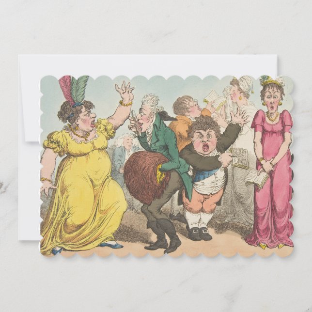 Sorpresa - Tamaño plano de la invitación 12,7 cm x (Anverso)