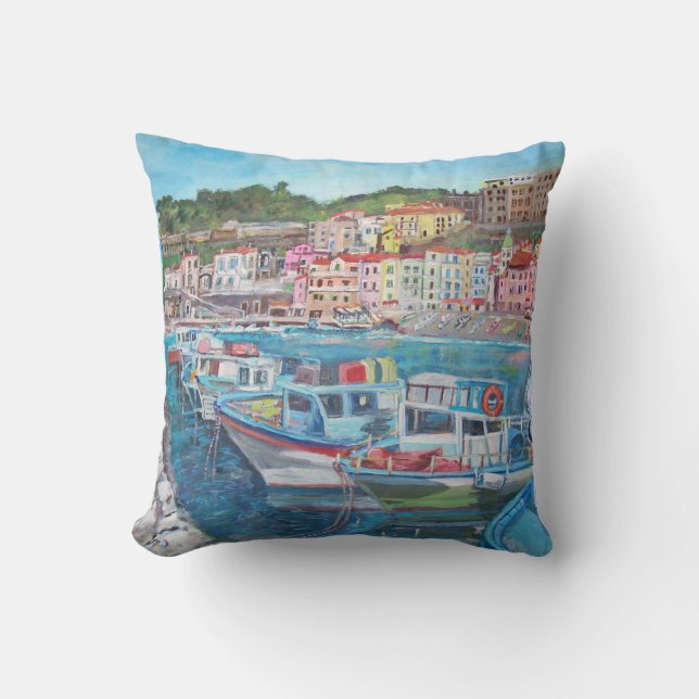 Sorrento, Italia - Cojín decorativo (Anverso)