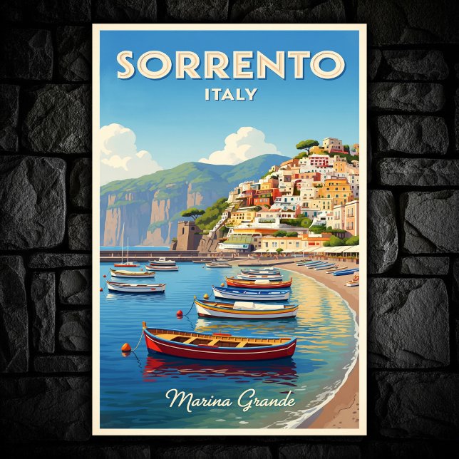 Sorrento, Italia: Una vieja colección de Posters d (Subido por el creador)
