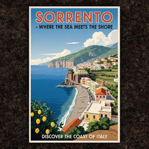 Sorrento, Italia: Una vieja colección de Posters d