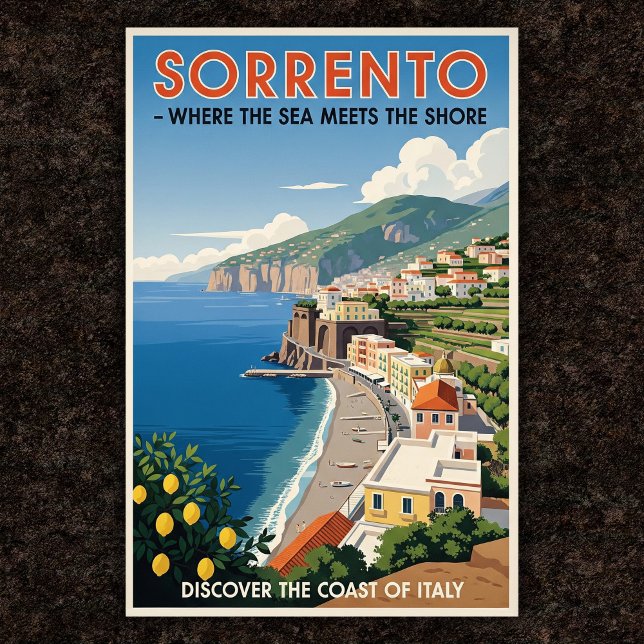 Sorrento, Italia: Una vieja colección de Posters d (Subido por el creador)