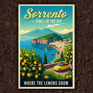 Sorrento, Italia: Una vieja colección de Posters d