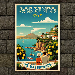 Sorrento, Italia: Una vieja colección de Posters d