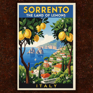 Sorrento, Italia: Una vieja colección de Posters d