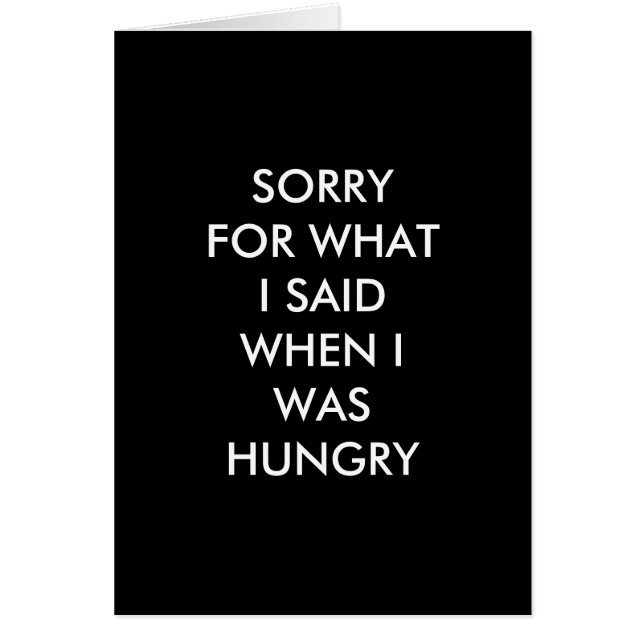 SORRY Card (Frente)