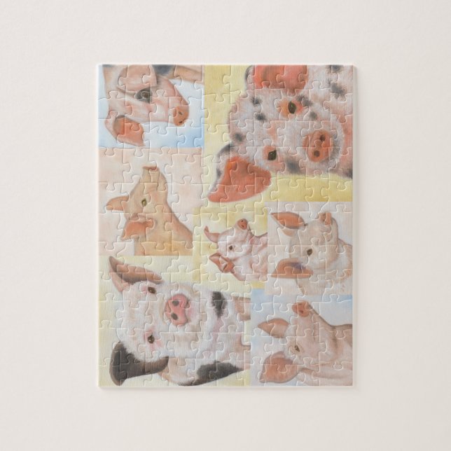 Sortea el rompecabezas de Piggies del o (Vertical)