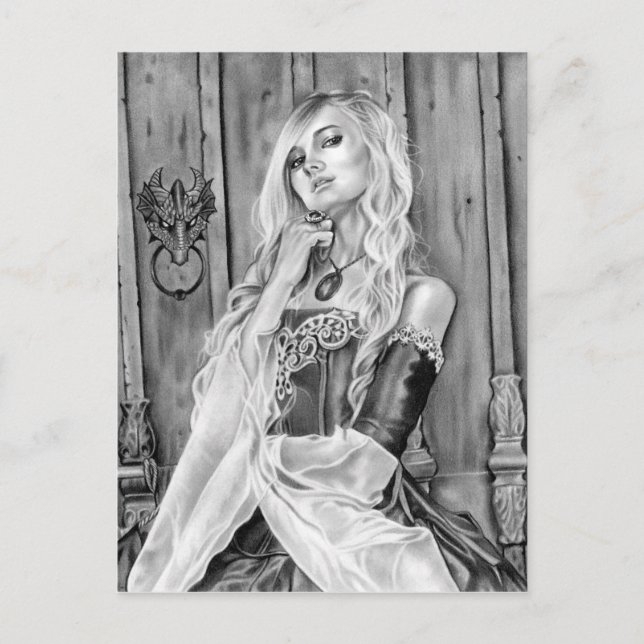 Sorteo de la tarjeta postal (Anverso)