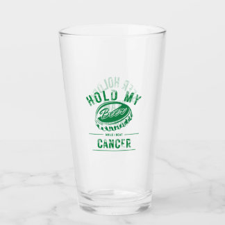 Sostén mi cerveza mientras le pego al cáncer