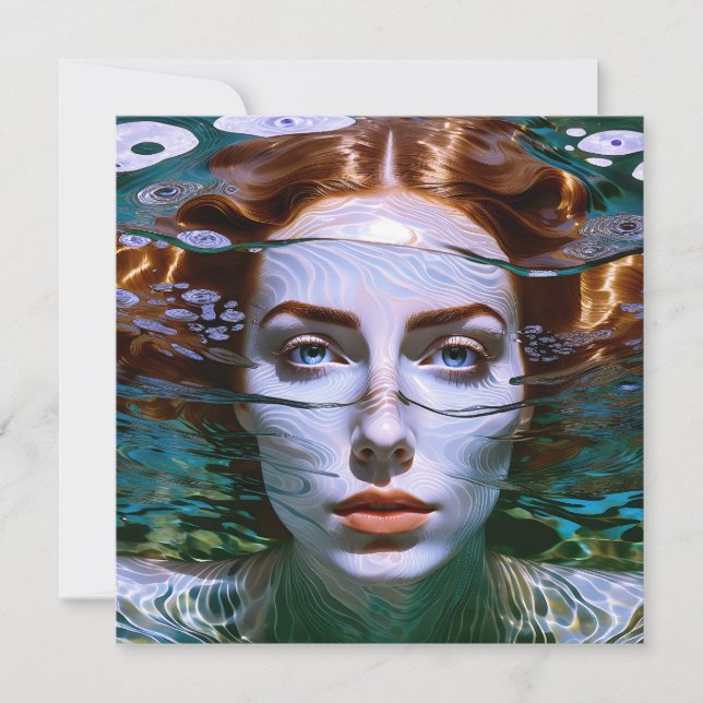 "Sostengo Mi Respiración" - Mujeres En Agua (Anverso)