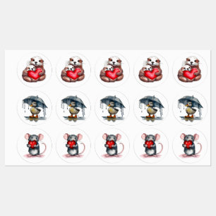 Sostiene Mis Etiquetas Del Corazón