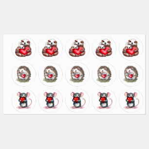 Sostiene Mis Etiquetas Del Corazón