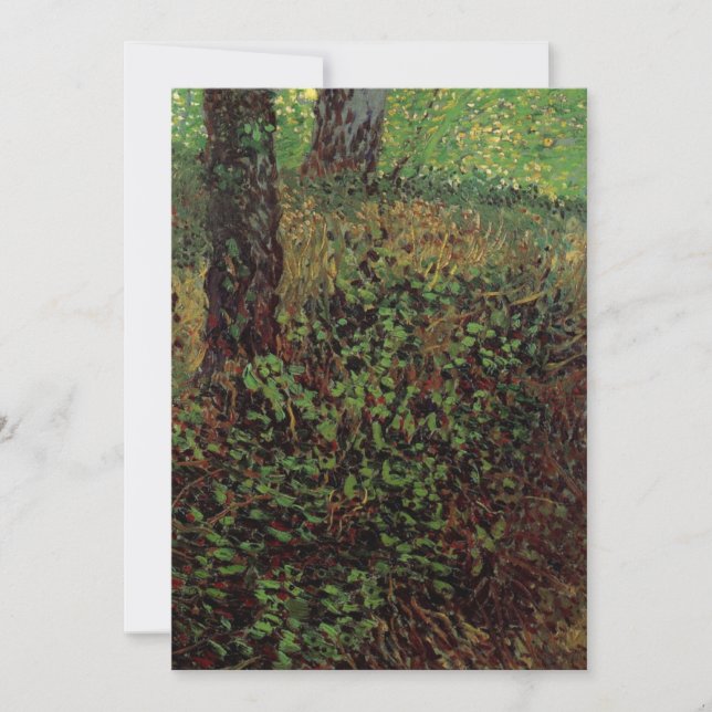 Sotobosque de Vincent van Gogh (Anverso)