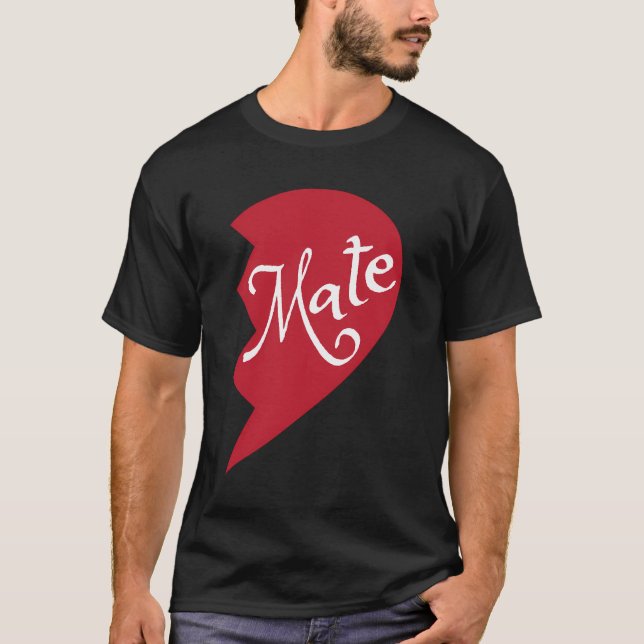 Soul Mate Camisetas De Larga Manga Que Coinciden C (Anverso)