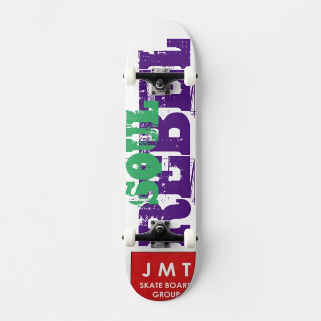 SOUL REBEL JMT SKATEBOARDS (Anverso)