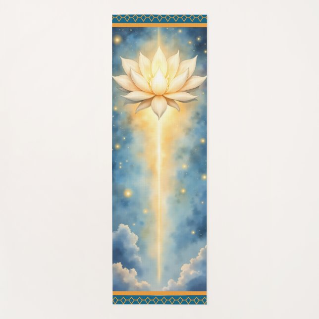 Soul Star Chakra Yoga Mat – Celestial Gateway (Anverso)
