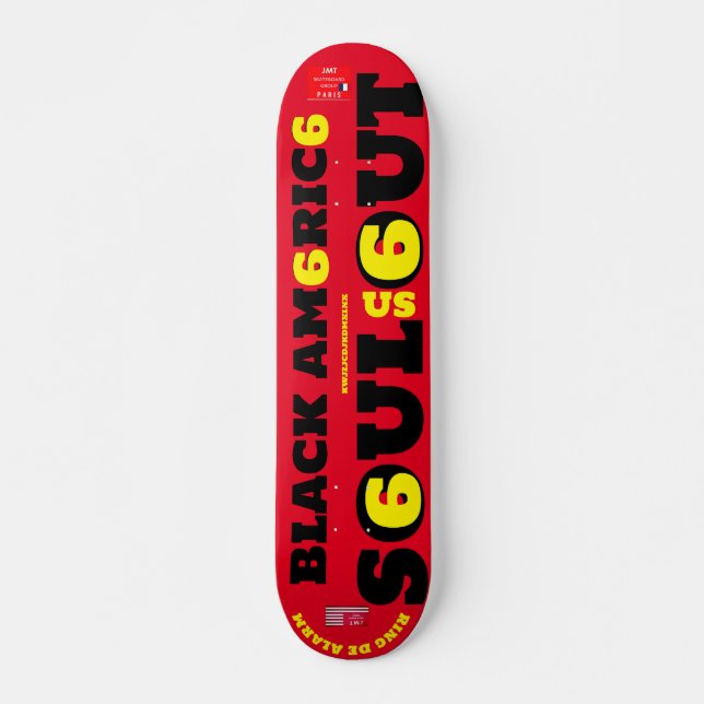 SOUL US OUT 7 3/4" Tabla de Skateboard (Anverso )