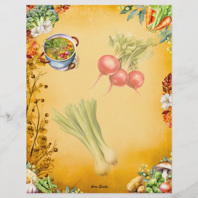 Soup Du Jour Blank Página Receta Completa (Anverso)