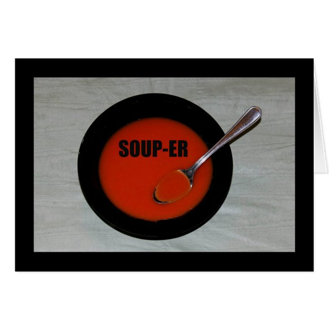 Soup-er - ¡Eso es lo que eres! (Anverso (Horizontal))