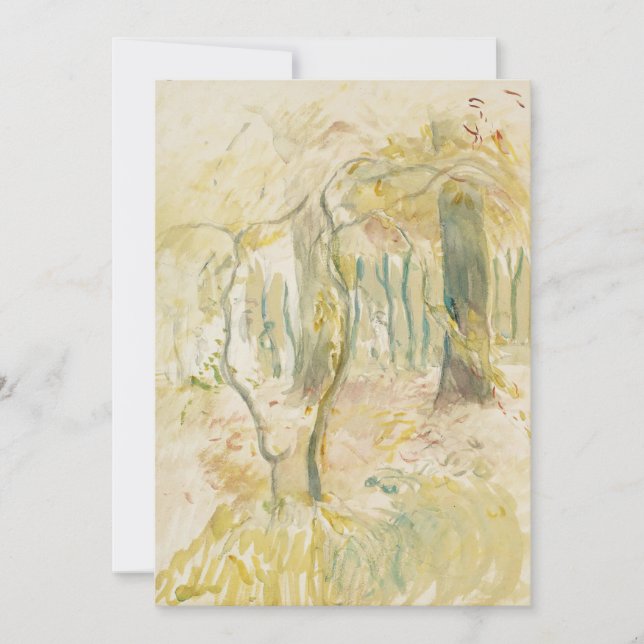 Sous-Bois | Berthe Morisot (Anverso)