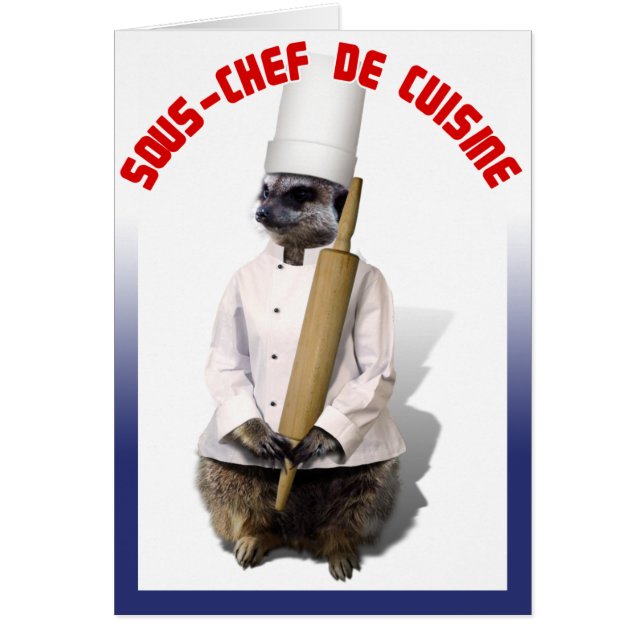 SOUS - CHEF DE CUISINE (Frente)