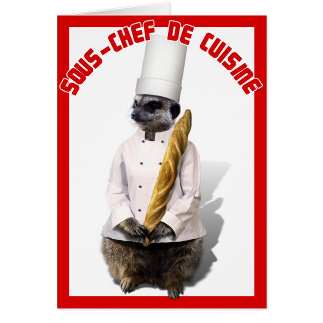 SOUS - CHEF DE CUISINE (Frente)