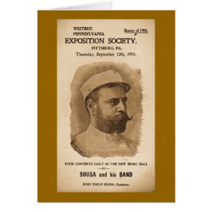 Sousa y el suyo congriegan 1901 - anuncio del