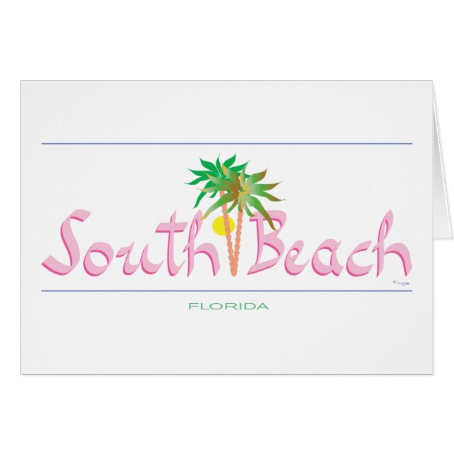 South Beach, FL (Anverso (Horizontal))