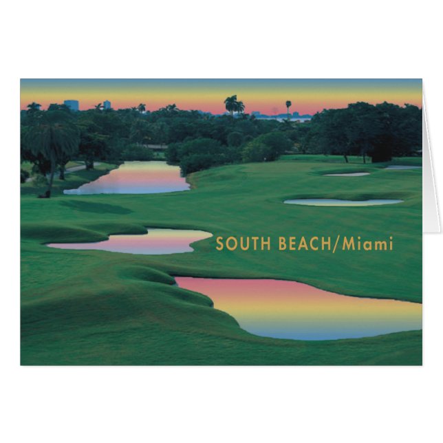 South Beach - Miami GOLF (Anverso (Horizontal))