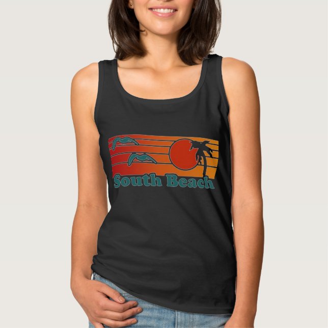 South Beach Miami Tank Top (Anverso)